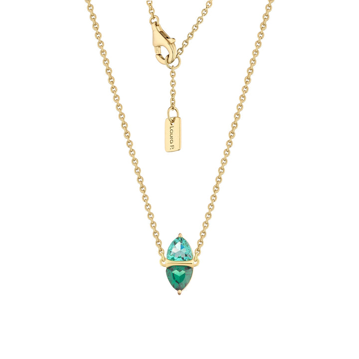 Collana argento dorato